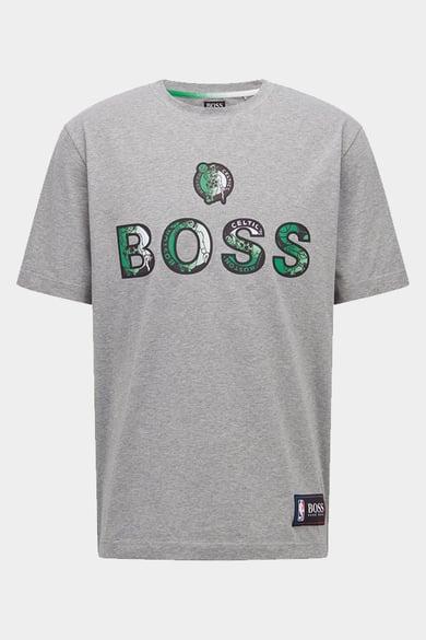 ΜΠΛΟΥΖΑ BOSS x NBA - 045 ΓΚΡΙ